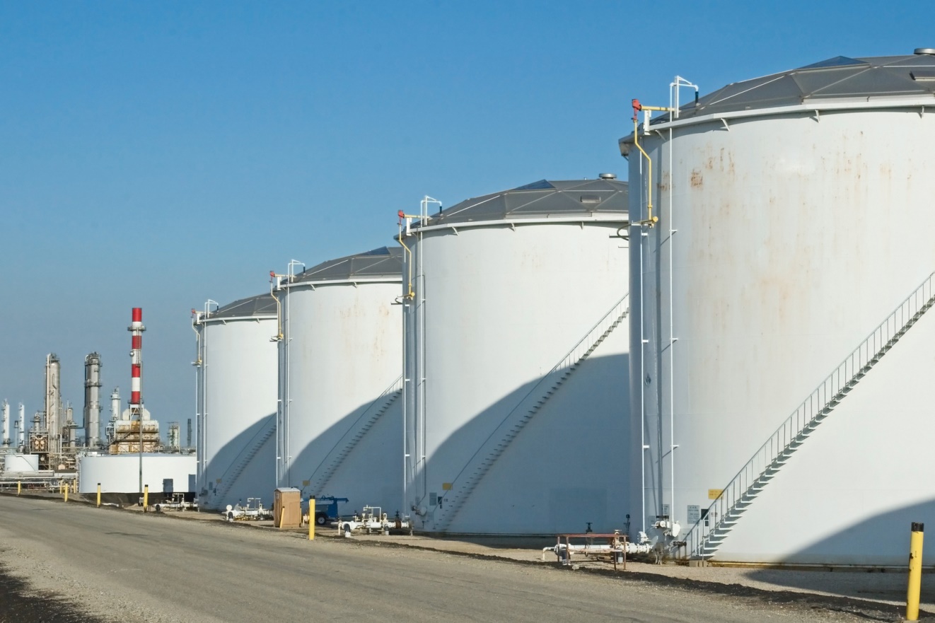 Storage tank farm